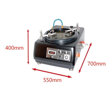 Double station grinding and polishing machine