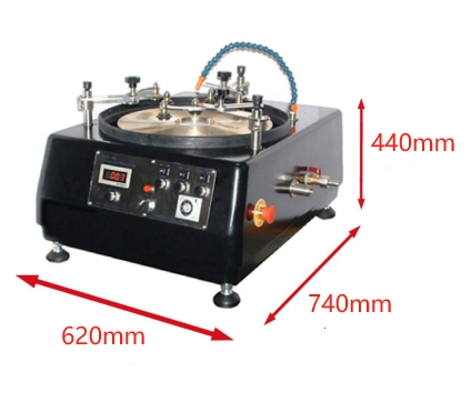 Precision grinding and polishing machine