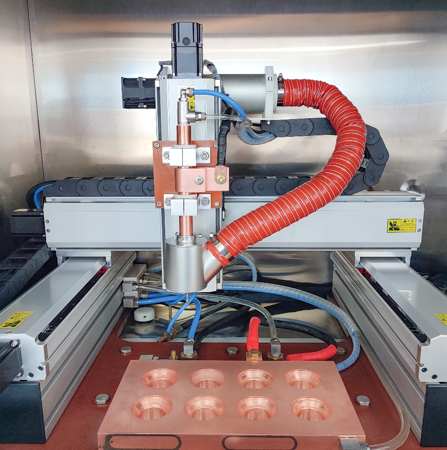 High temperature automatic arc melting system